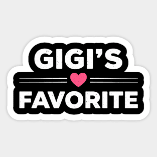 Gigi's Favorite Sticker